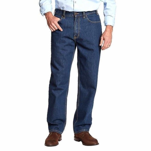 Kirkland Signature Men's Relaxed Fit Jeans (Blue, 30x34) - Picture 1 of 3
